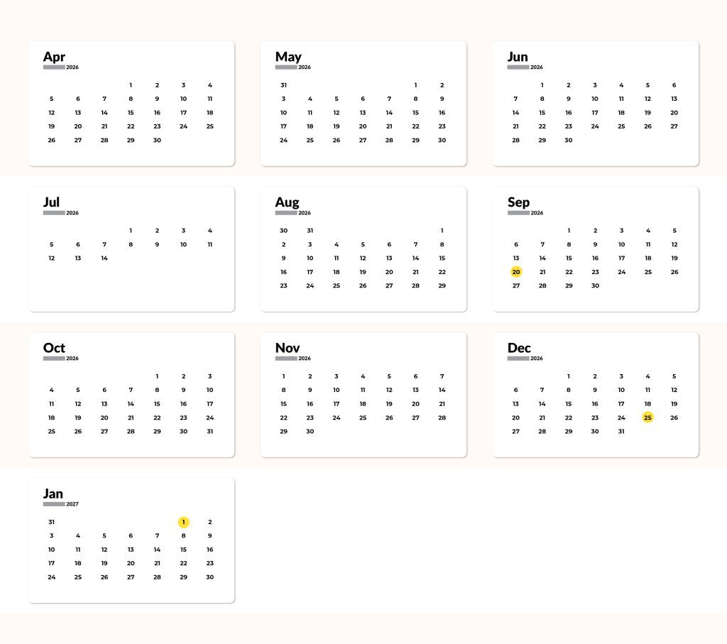Website Calendar Close